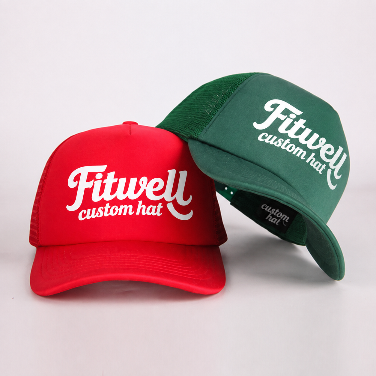 Washed Up 2K Retro Five-Panel Mesh Trucker Cap