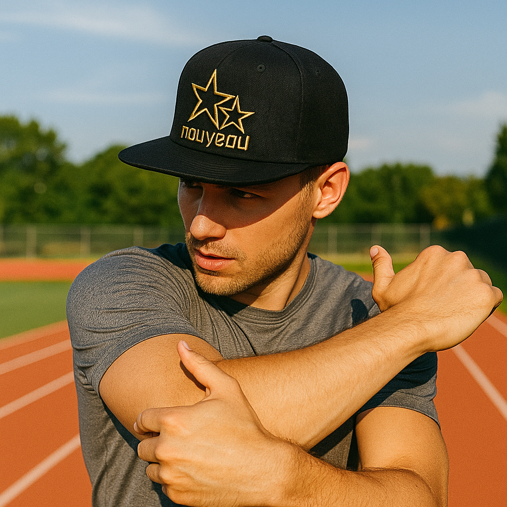 Nouveau Stars Black Snapback Hat