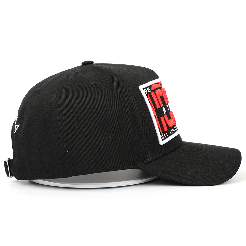 Premium 3D Embroidery Curved Brim Baseball Cap, Cotton Twill Structured Hat for Trendy Outfits