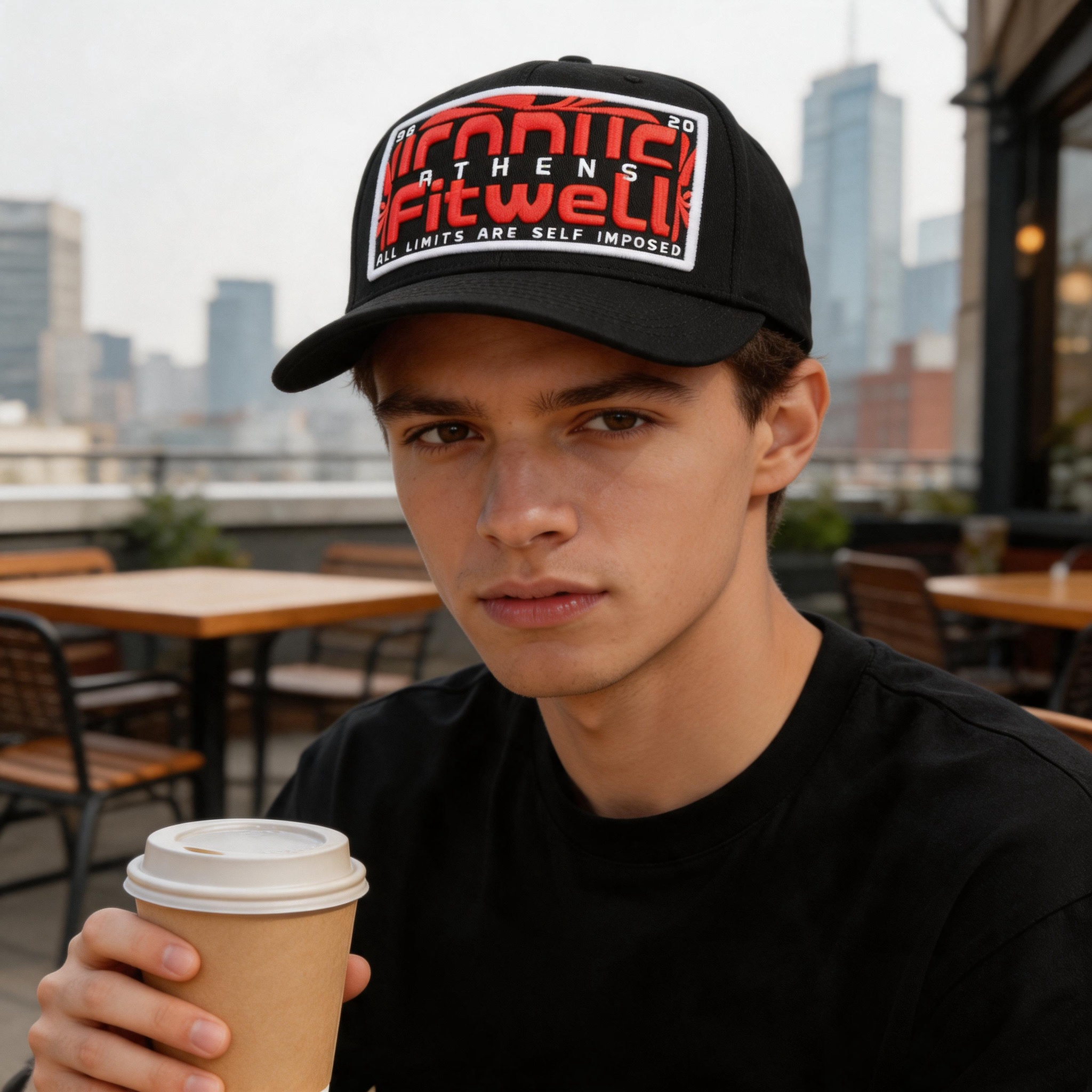 Premium 3D Embroidery Curved Brim Baseball Cap, Cotton Twill Structured Hat for Trendy Outfits