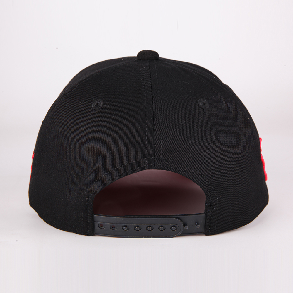 Fresh Catch Script Embroidered Black Baseball Cap