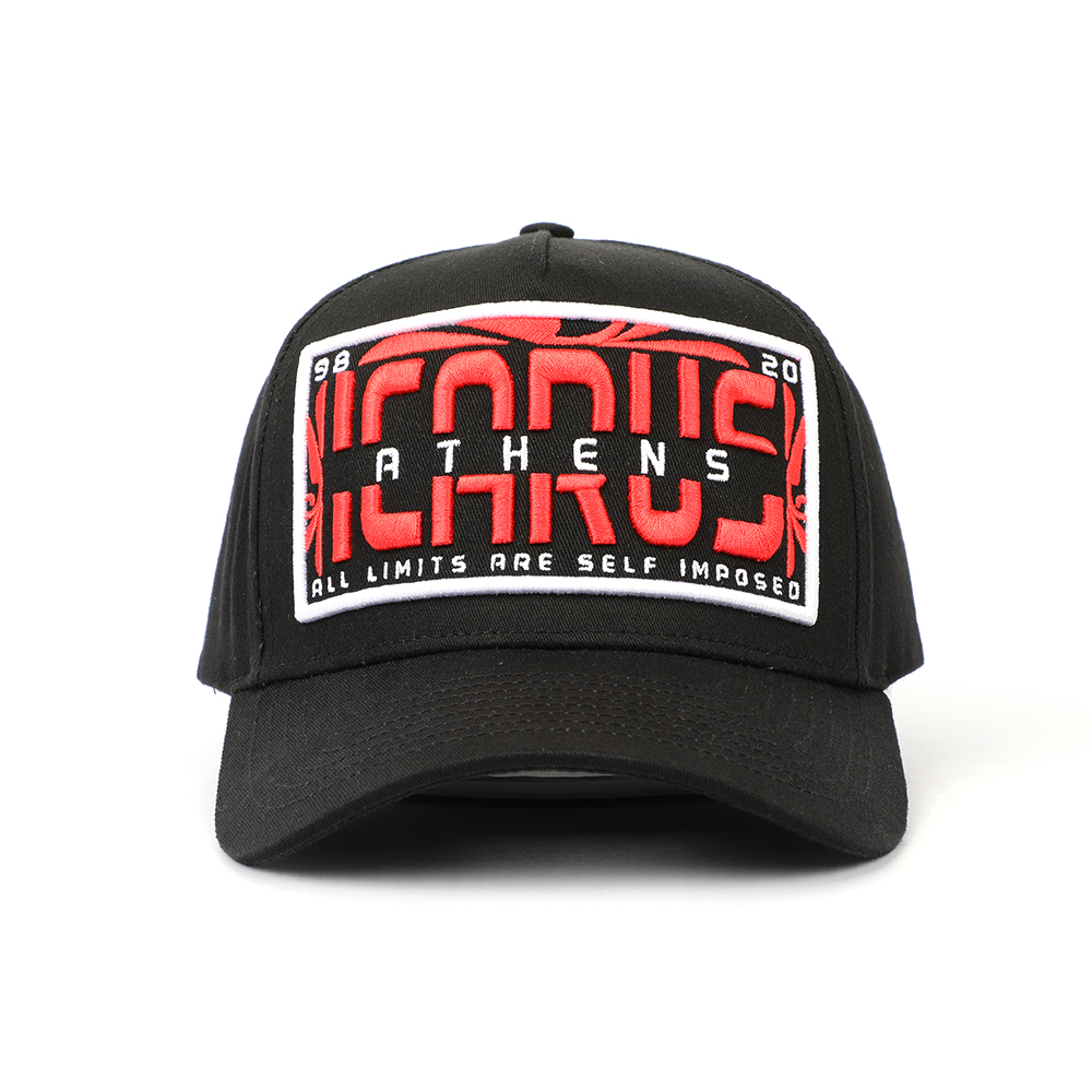 Premium 3D Embroidery Curved Brim Baseball Cap, Cotton Twill Structured Hat for Trendy Outfits
