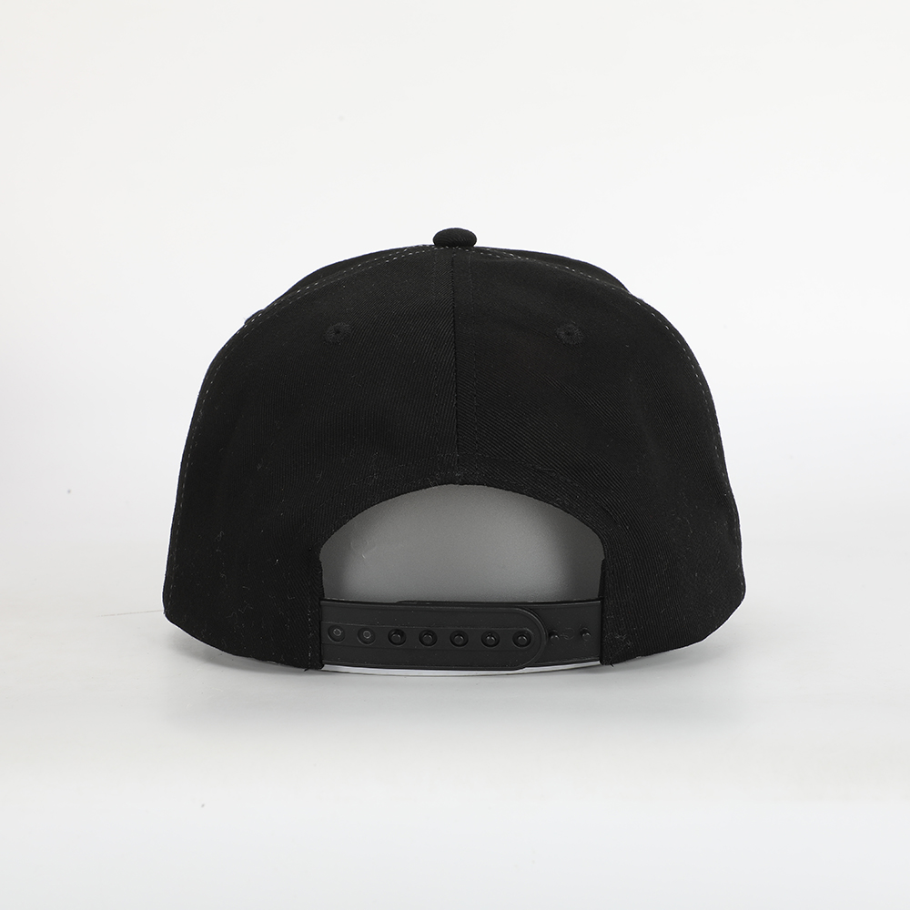 World Champions 93 94 Black Cotton Twill 5-Panel Baseball Cap with Oversized Multicolor 3D Embroidery and Curved Brim