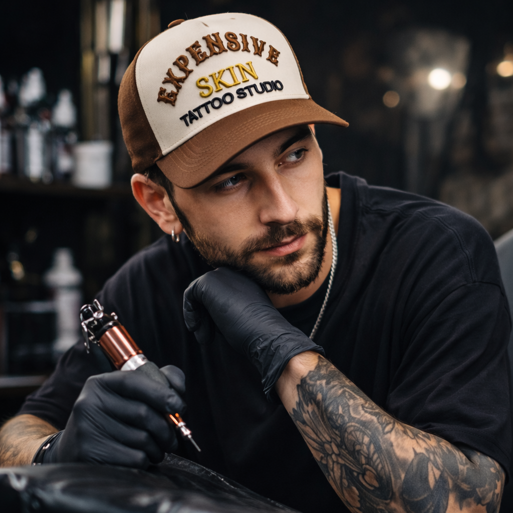 Two-Tone Embroidered Street Style 5-Panel Baseball Cap
