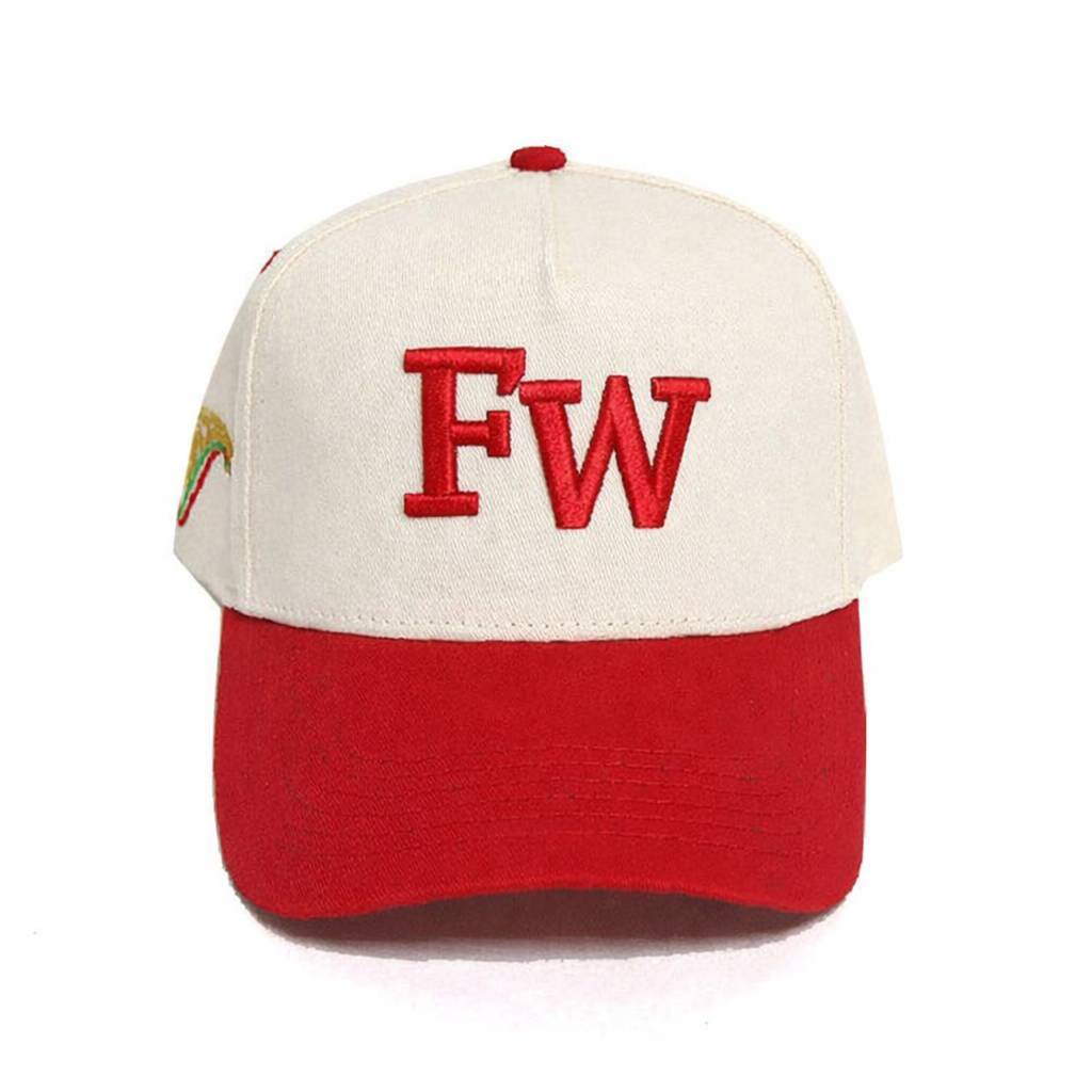 MX Two Tone 3D Embroidered Cotton Twill Baseball Cap