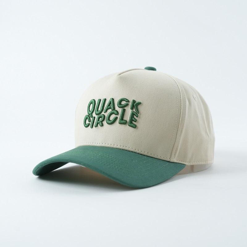 Quack Circle 3D Embroidered Two-Tone Baseball Cap