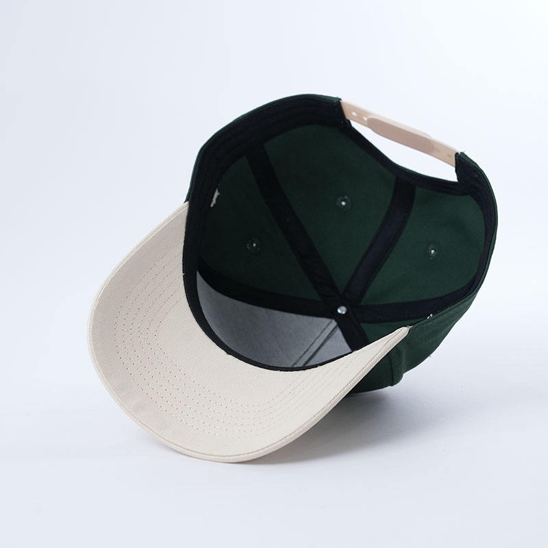 Two Tone Cotton Twill Baseball Cap with 3D Embroidered Mulligan Masters Logo