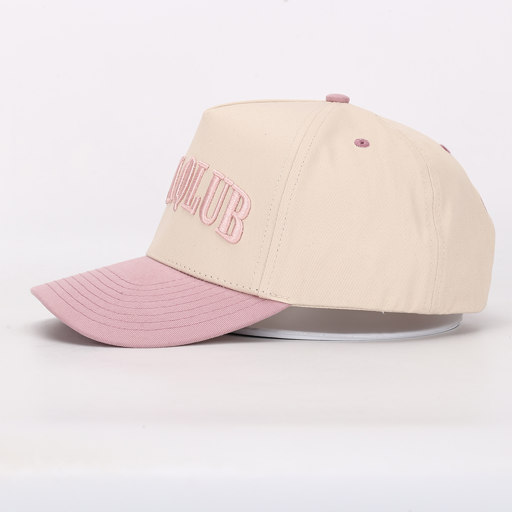 Mom Club Two-Tone Embroidered Cotton Twill Baseball Cap