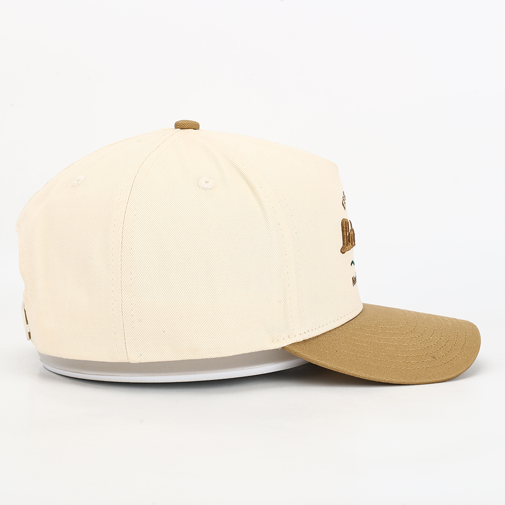 LovelyDay Two-Tone 5 Panel Cotton Twill Baseball Cap