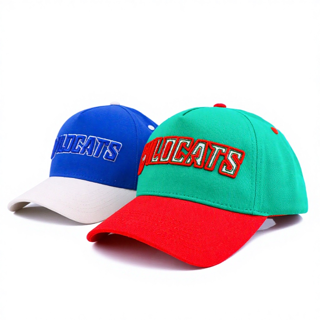 Locats 3D Embroidered Two-Tone Baseball Cap