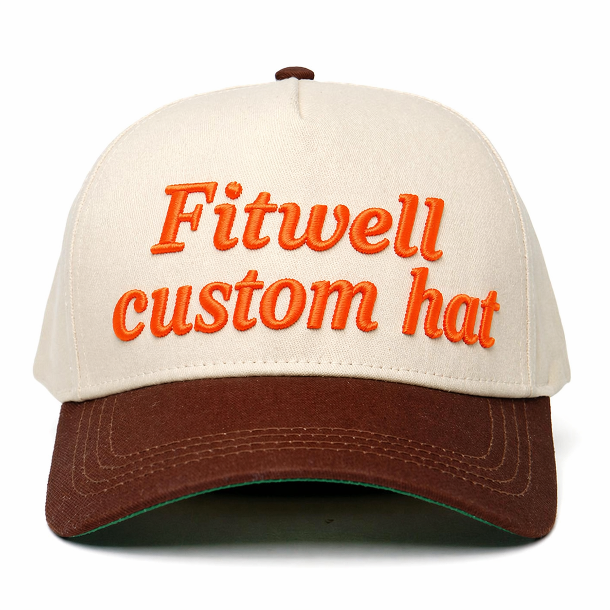 Let It Be Known Embroidered Two Tone Baseball Cap Retro Cotton Hat