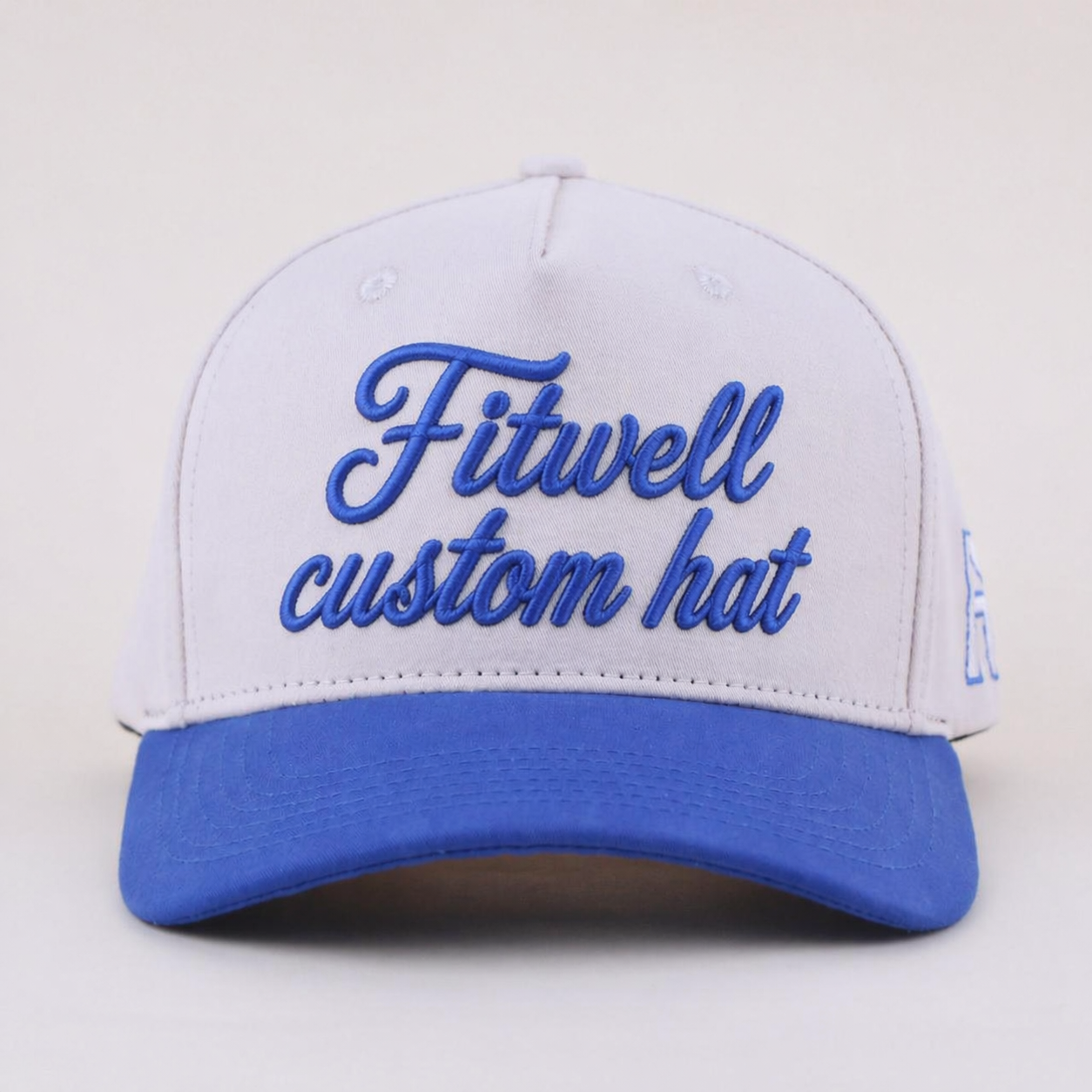 Permanent Freedom Script Embroidered Two Tone Baseball Cap