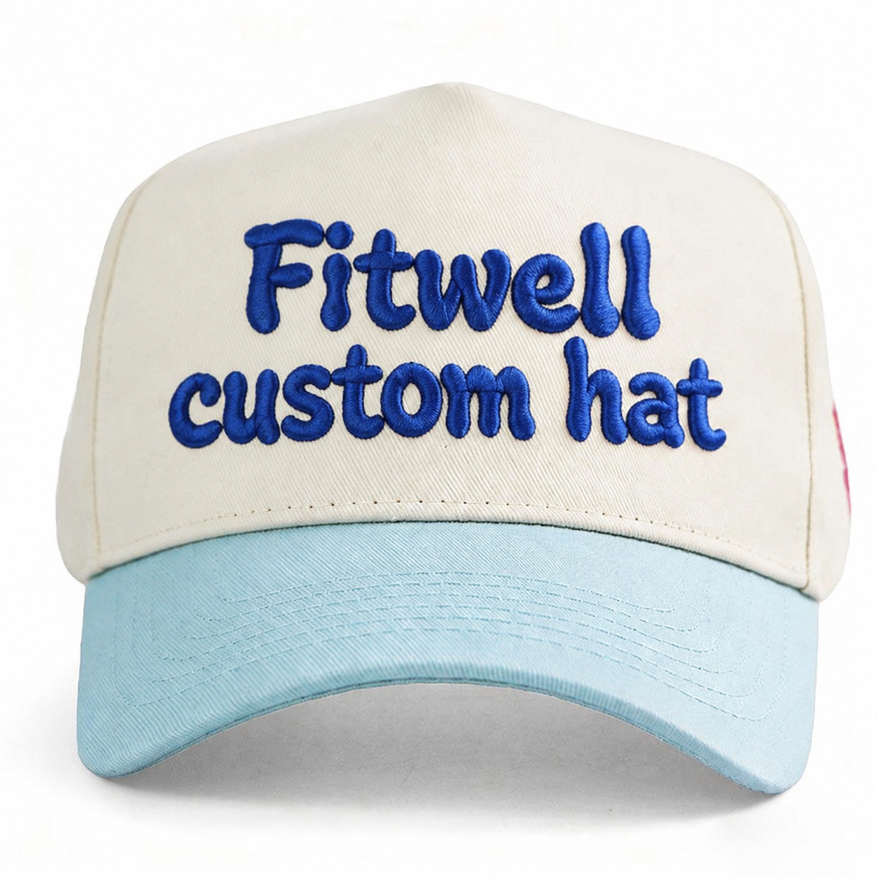I Need a Vacation Two Tone 3D Embroidered Baseball Cap