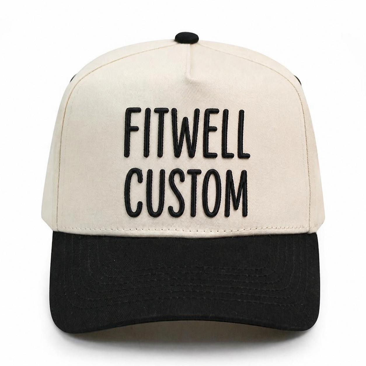 Ballpark Mama Two-Tone Embroidered Baseball Cap