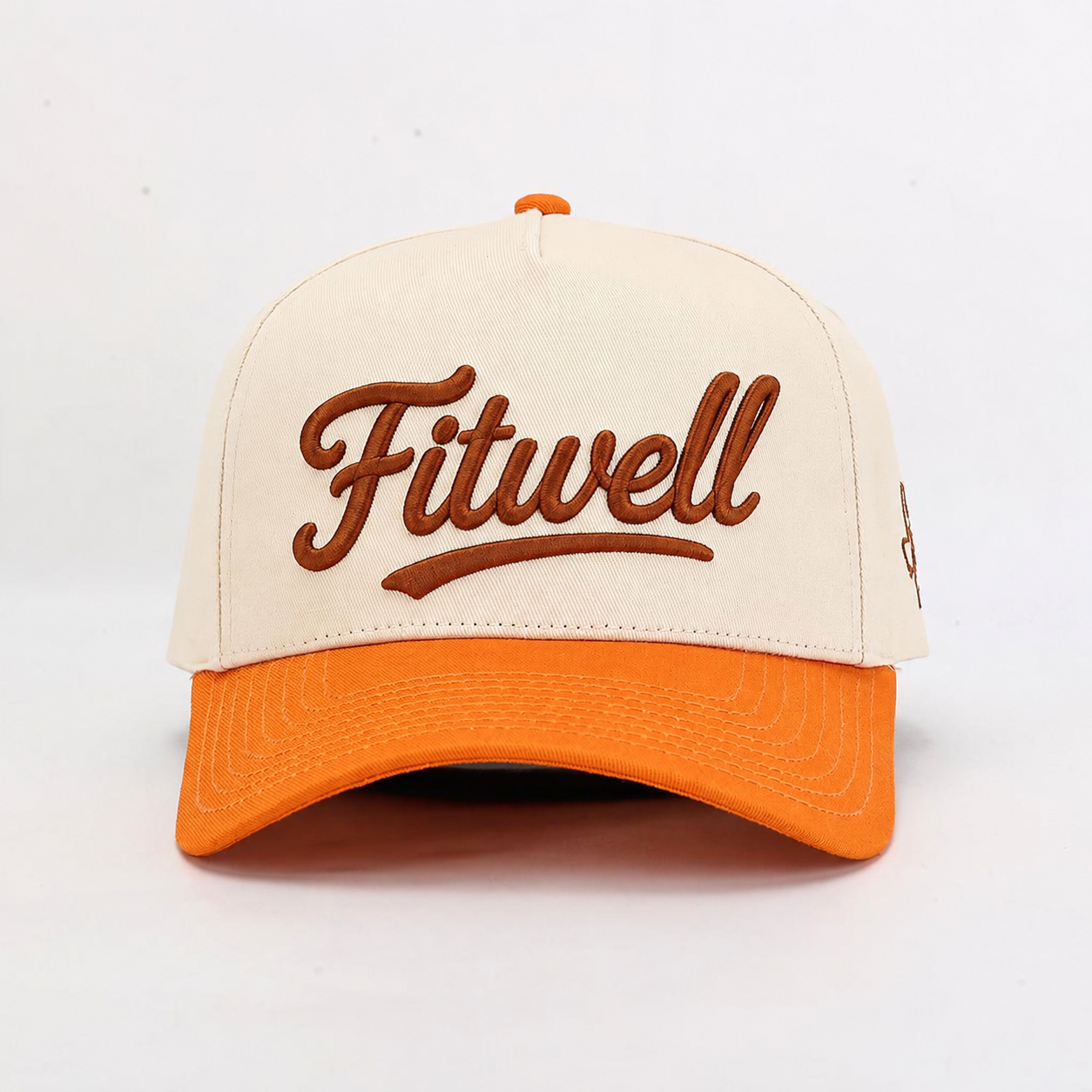 Texas Embroidered Two Tone Cotton Twill Baseball Cap