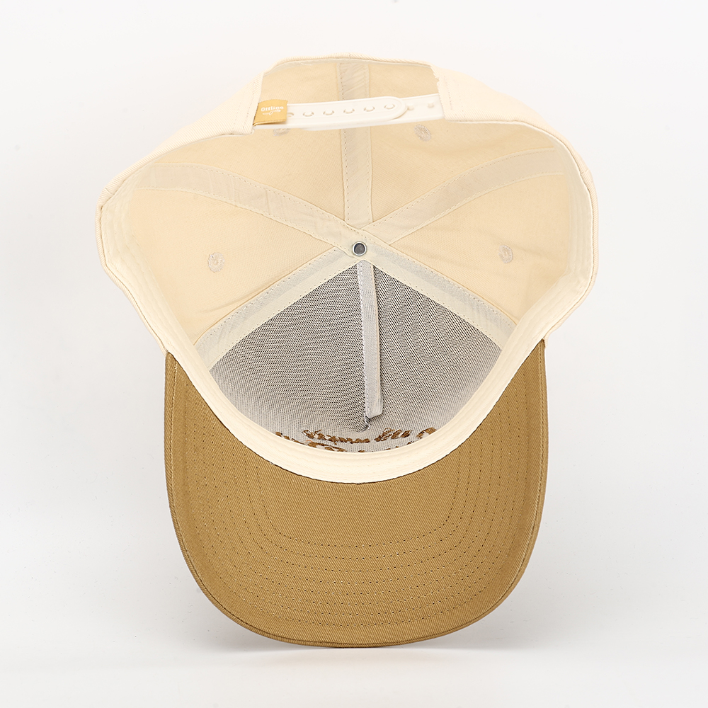 LovelyDay Two-Tone 5 Panel Cotton Twill Baseball Cap
