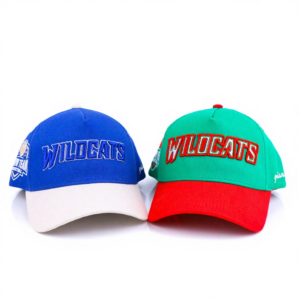 Locats 3D Embroidered Two-Tone Baseball Cap