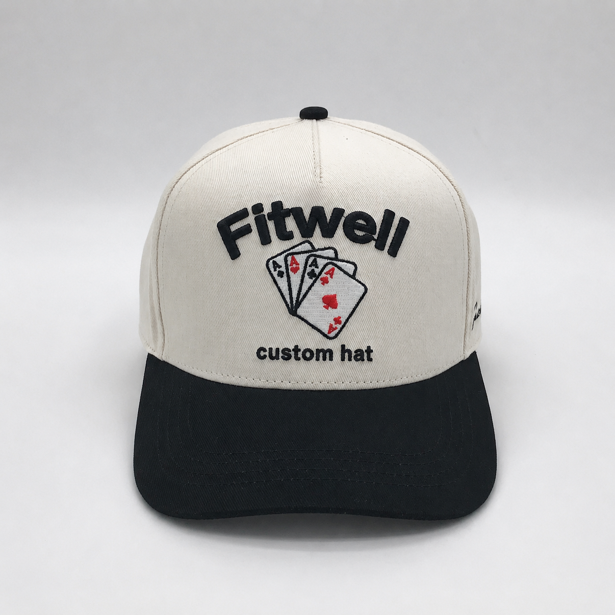 Keep The Faith Sacred Spirit Embroidered Two Tone Baseball Cap