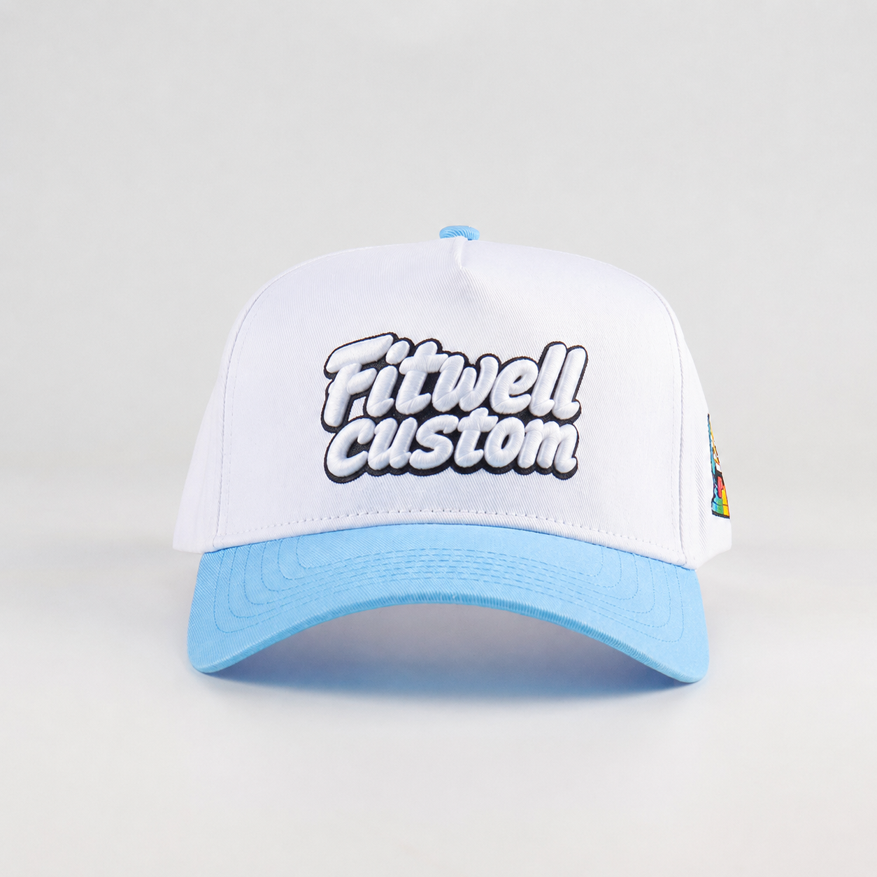 Zesty Bites 3D Embroidered Two-Tone Baseball Cap