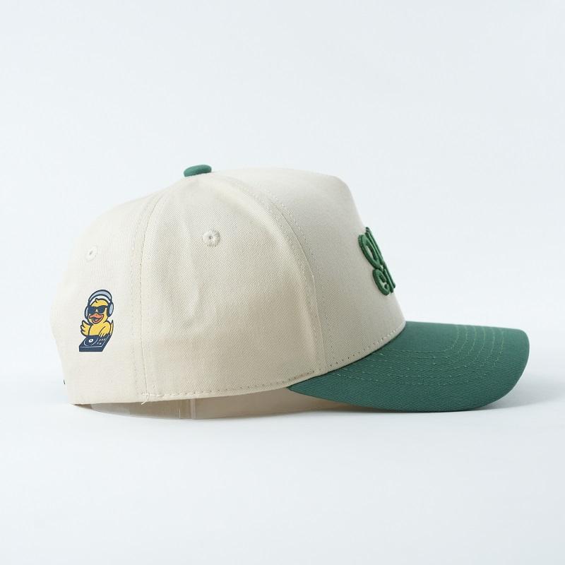 Quack Circle 3D Embroidered Two-Tone Baseball Cap
