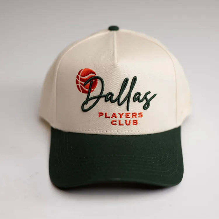 Dallas Players Club Two Tone Embroidered Baseball Cap