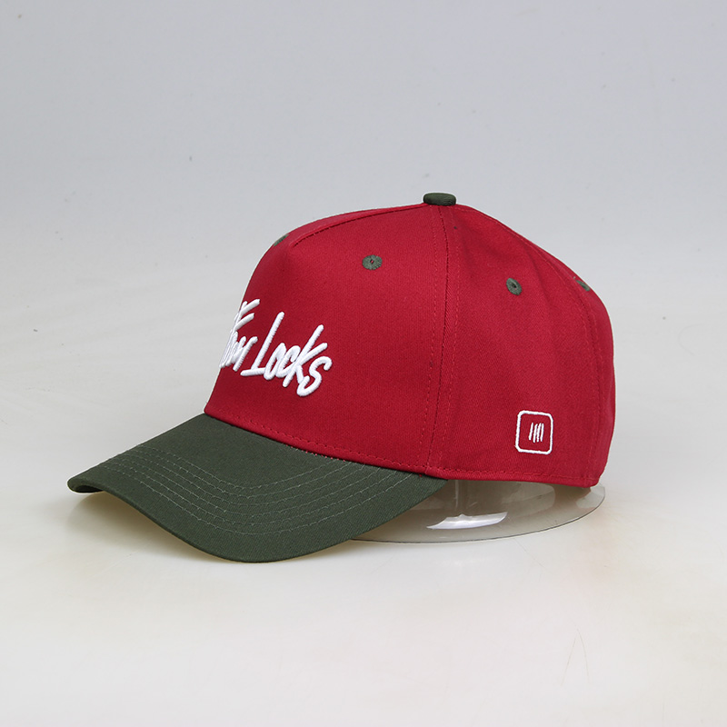 Four Locks Two Tone Embroidered Baseball Cap