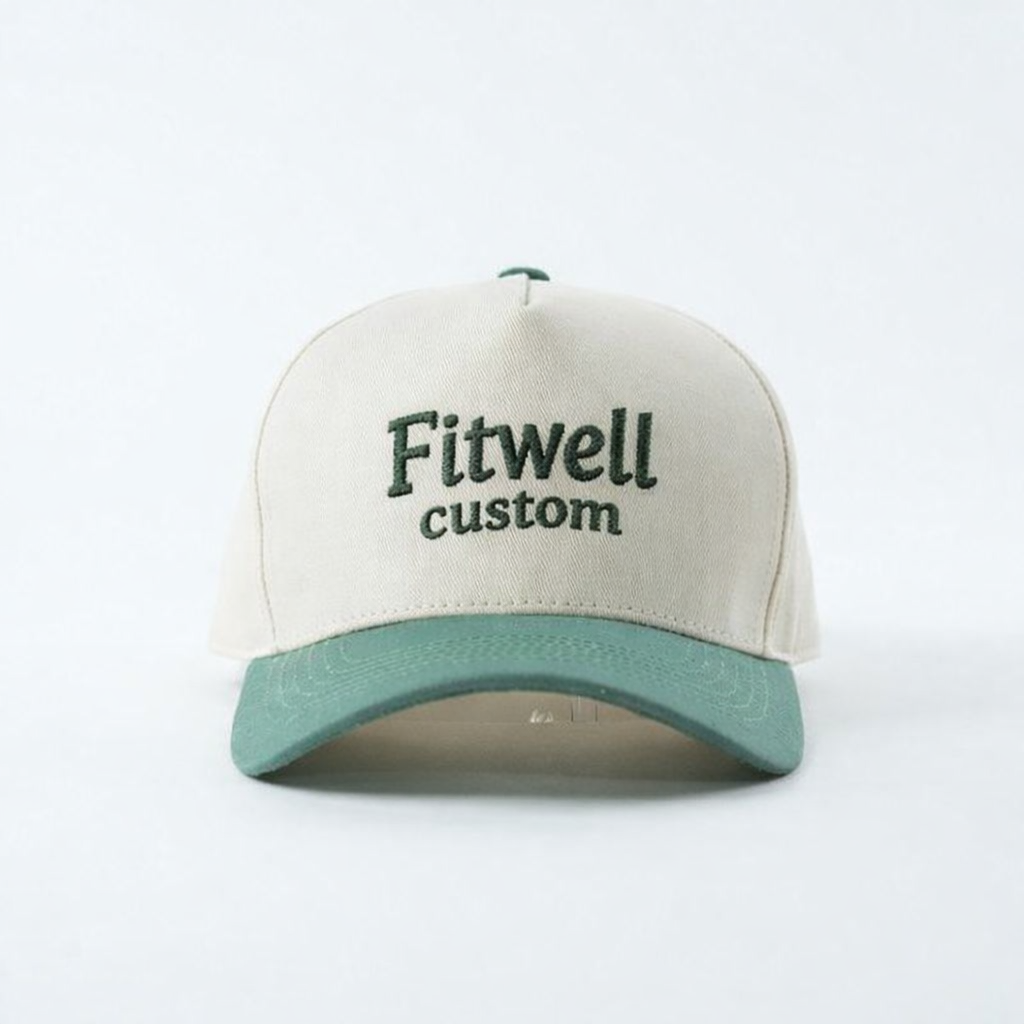 Quack Circle 3D Embroidered Two-Tone Baseball Cap