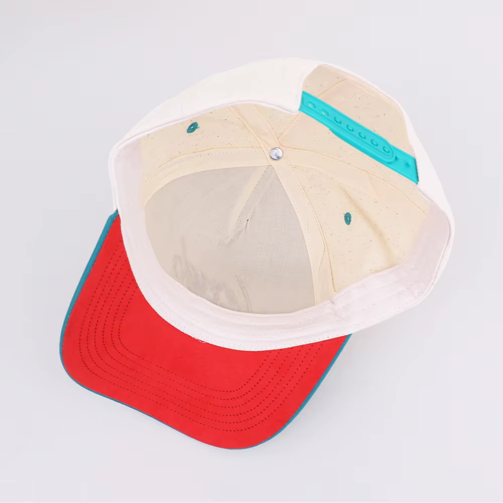 Two-Tone Script Logo 3D Embroidered Cotton Twill Baseball Cap