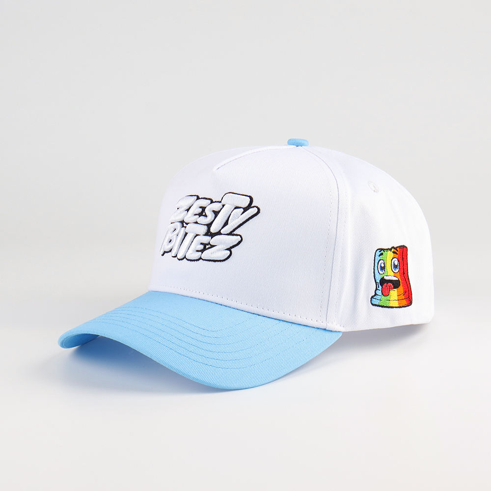 Zesty Bites 3D Embroidered Two-Tone Baseball Cap
