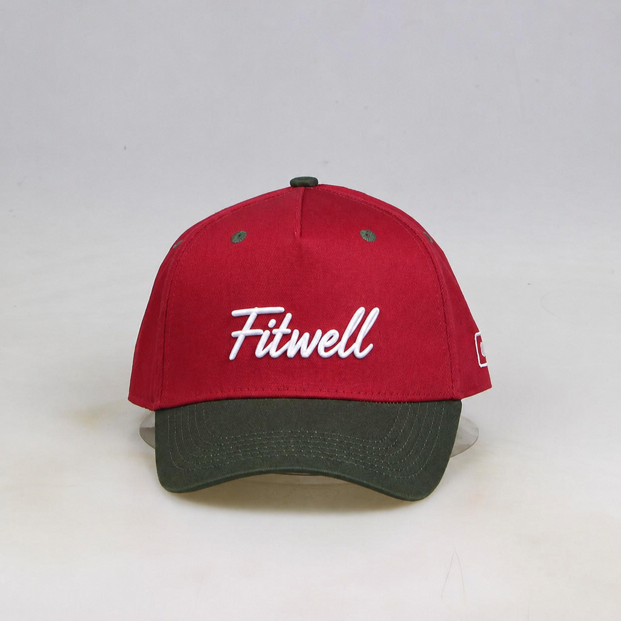 Four Locks Two Tone Embroidered Baseball Cap