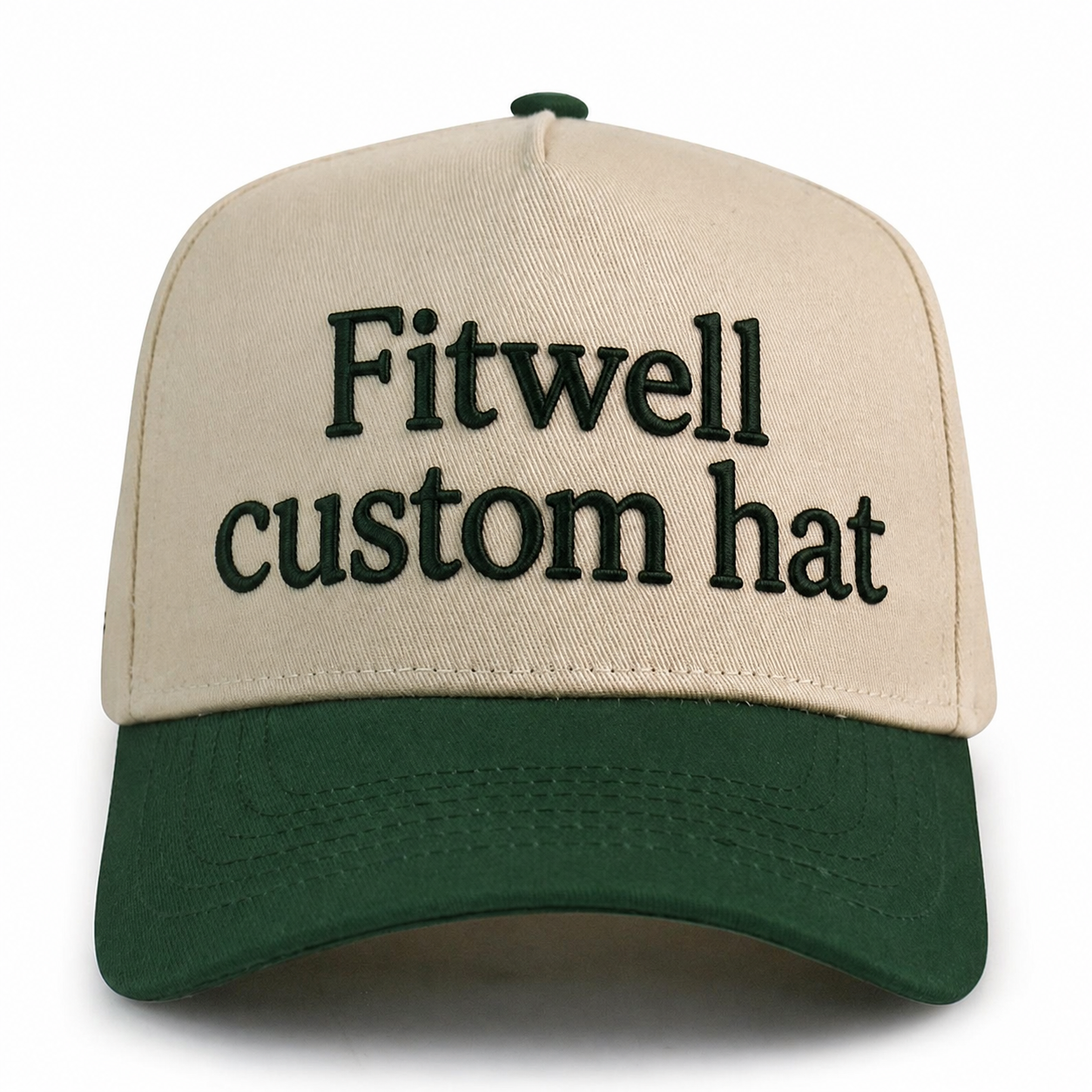 Dose of Comfort Two-Tone Embroidered Baseball Cap