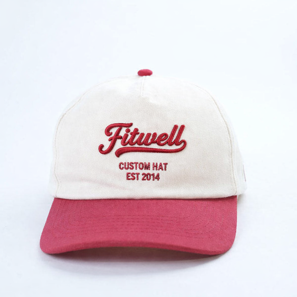 Los Angeles Embroidered Two Tone Cotton Baseball Cap