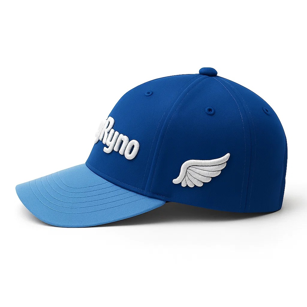 Royal Blue and Sky Blue ToughRyno 3D Embroidered Baseball Cap