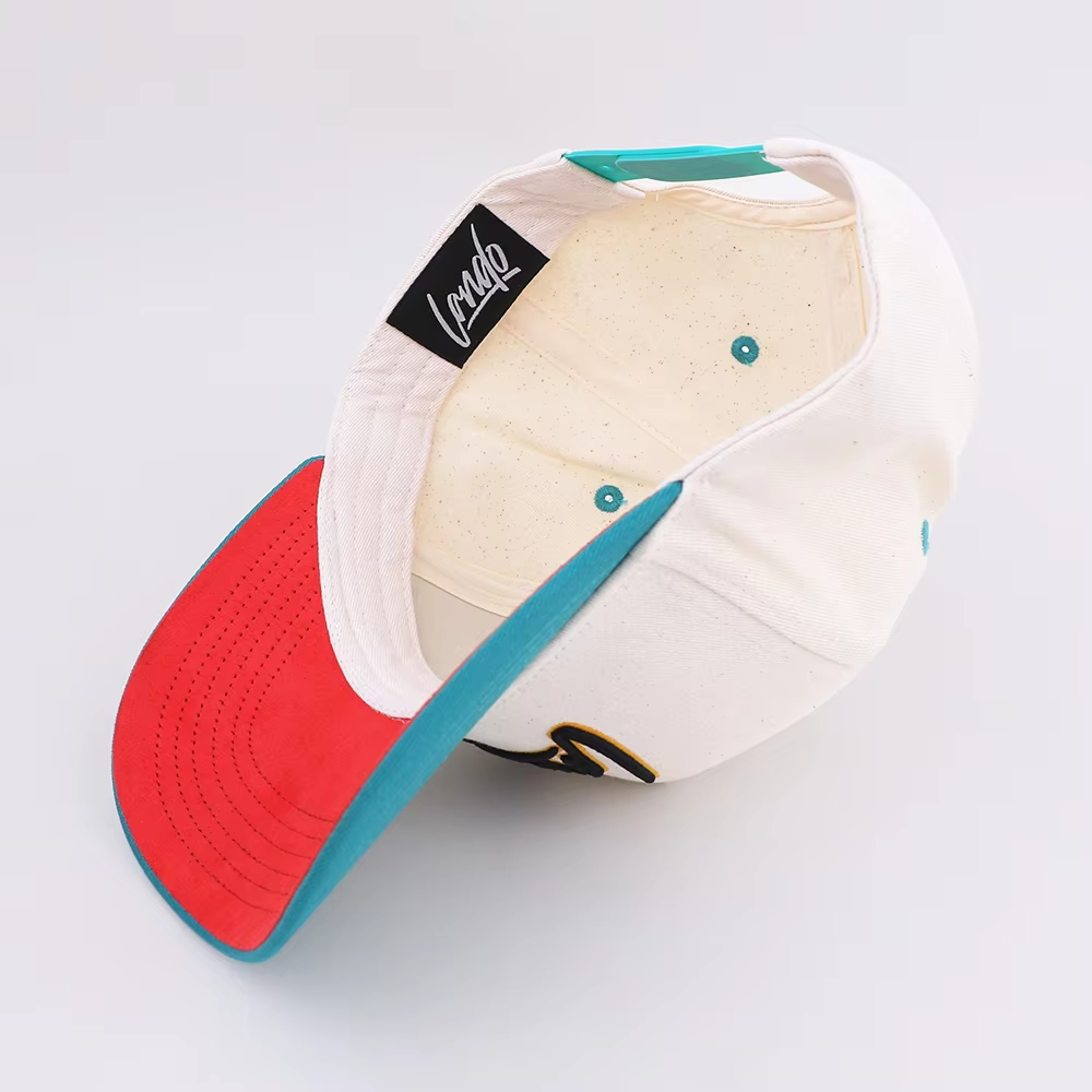 Two-Tone Script Logo 3D Embroidered Cotton Twill Baseball Cap