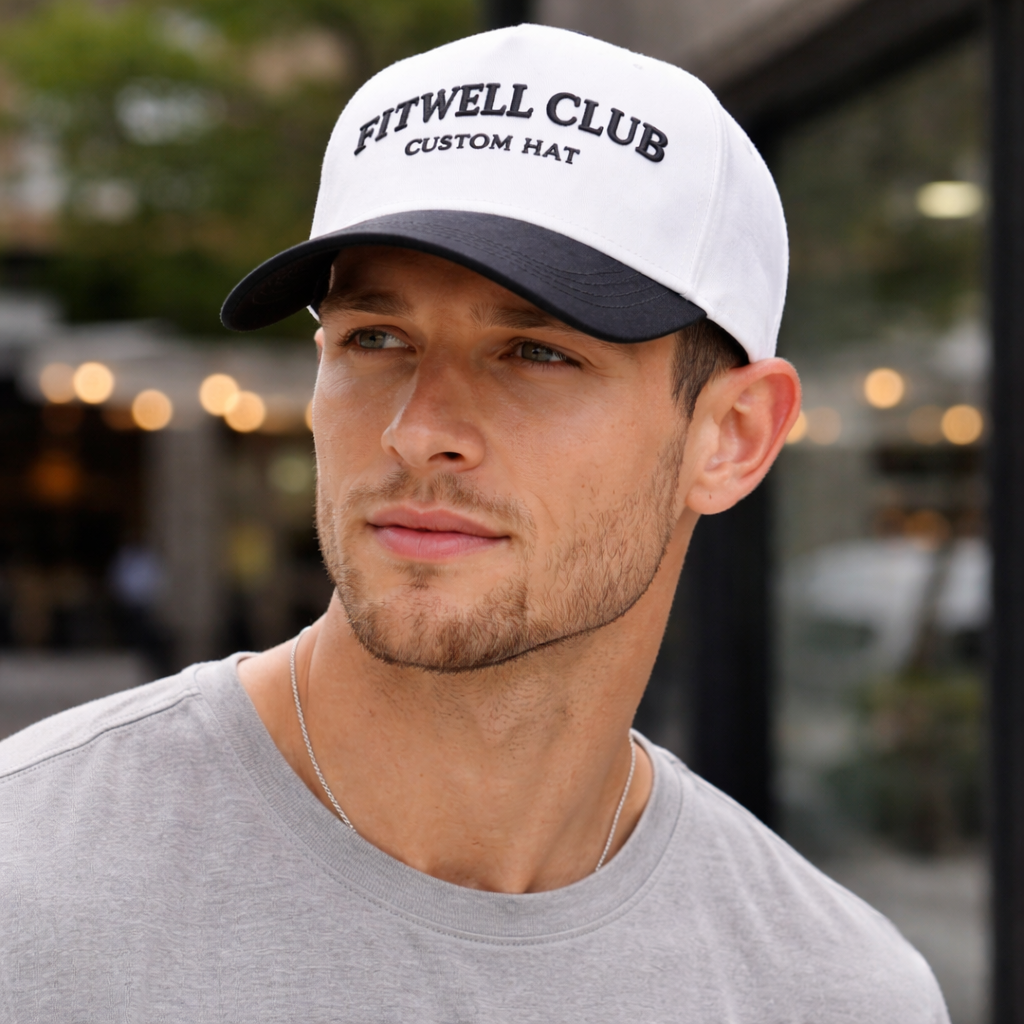 Mirelle Club Two Tone 3D Embroidered Cotton Twill Baseball Cap