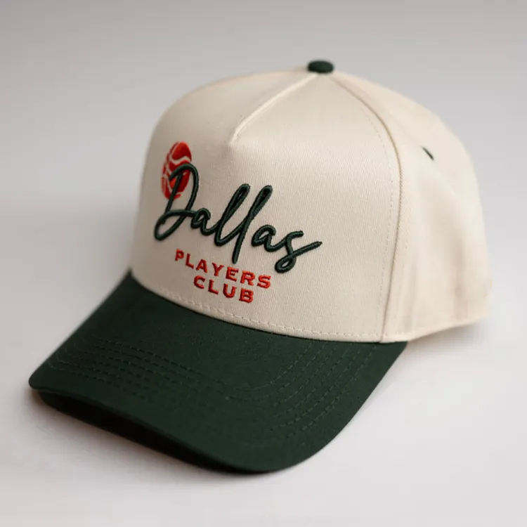 Dallas Players Club Two Tone Embroidered Baseball Cap