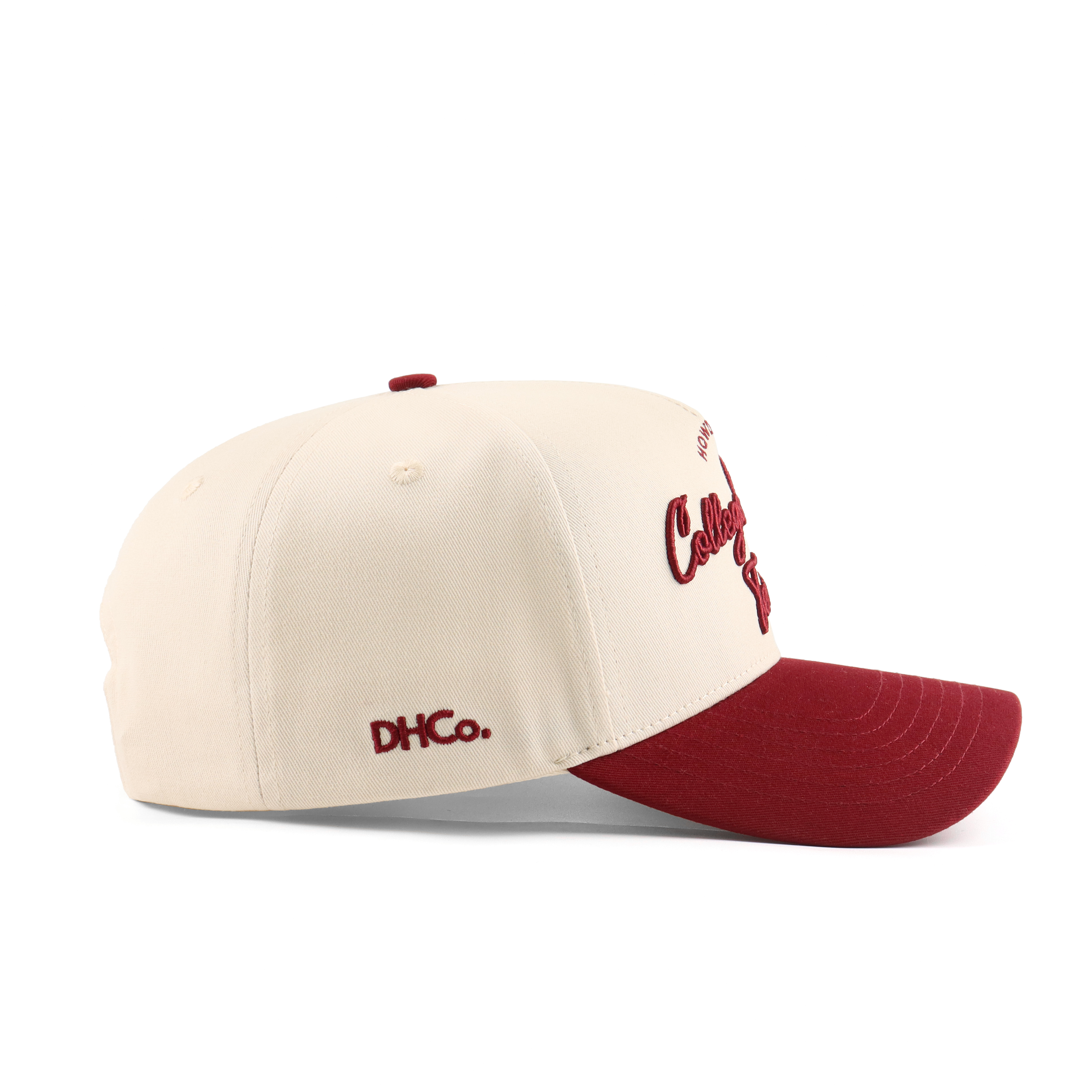 College Station Texas 3D Embroidery Two-Tone Baseball Cap