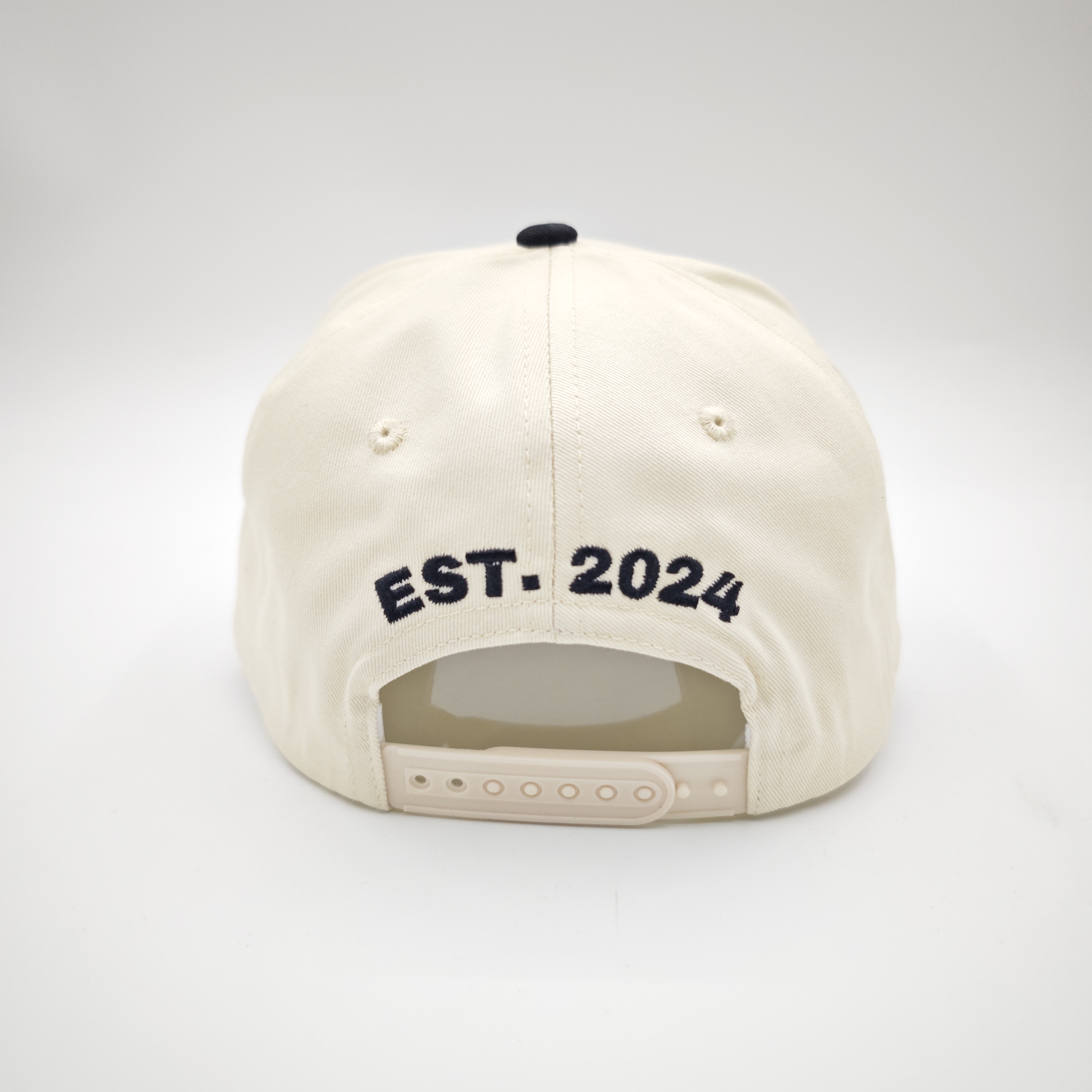 Lifted Lines Two-Tone 5 Panel Cotton Twill Baseball Cap