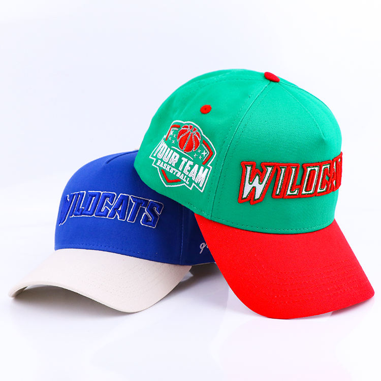 Locats 3D Embroidered Two-Tone Baseball Cap