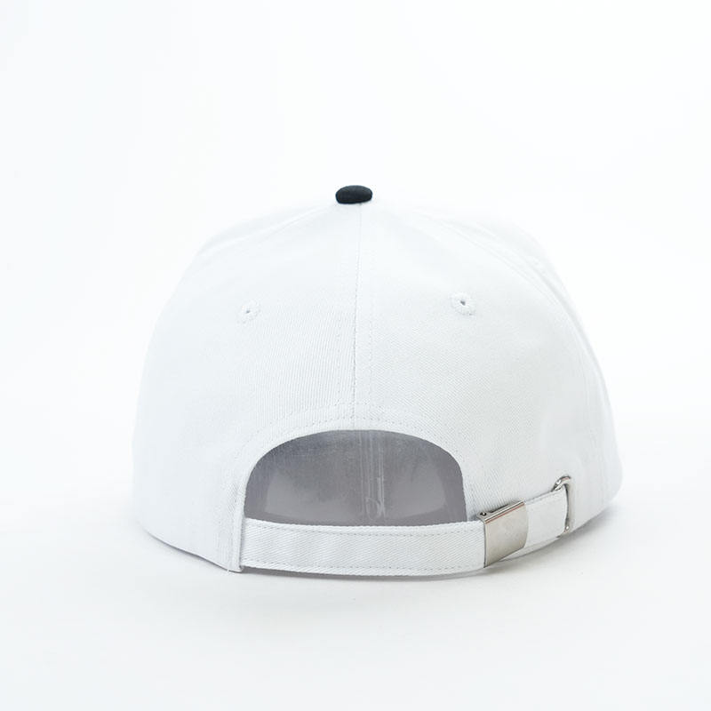 Mirelle Club Black Brim Embroidered Baseball Cap