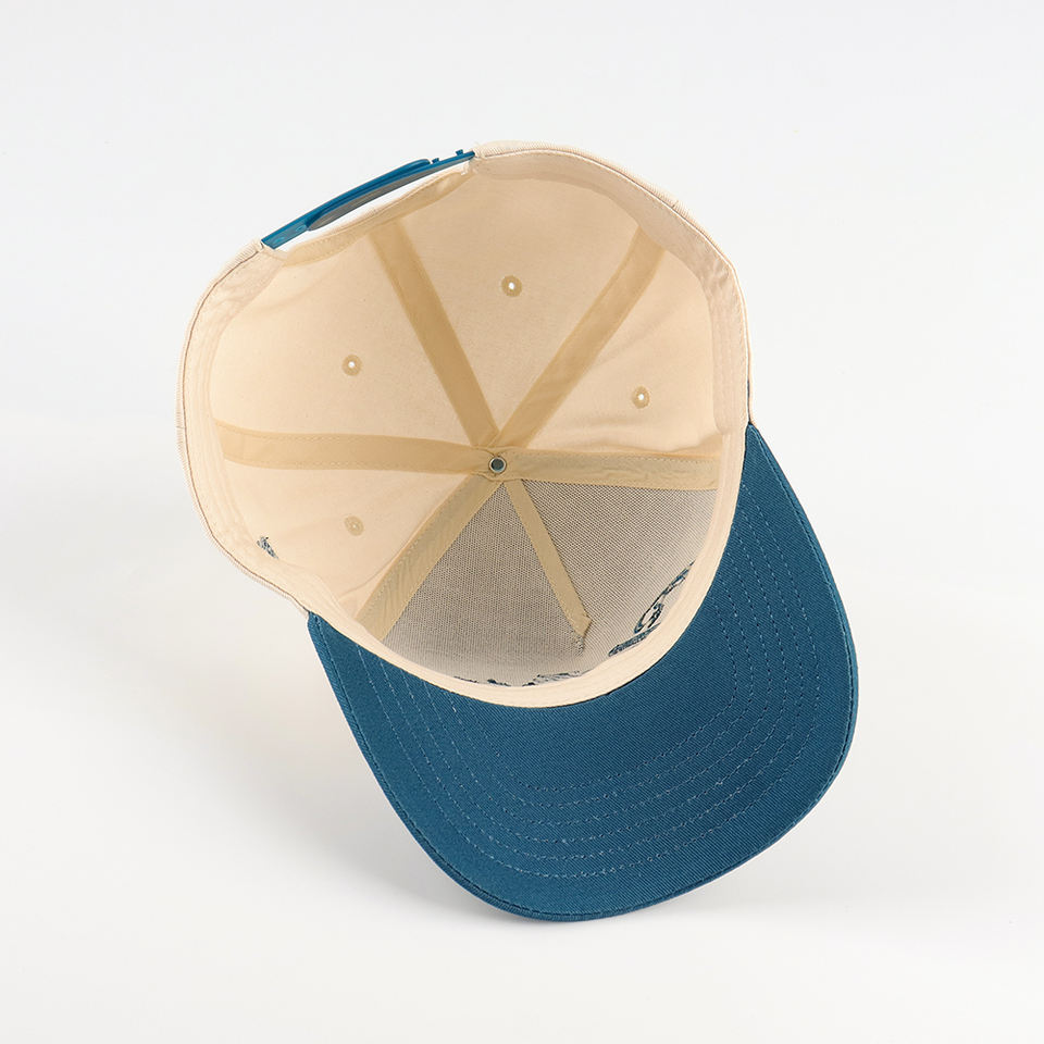 Two Tone 3D Embroidered Classic Baseball Cap