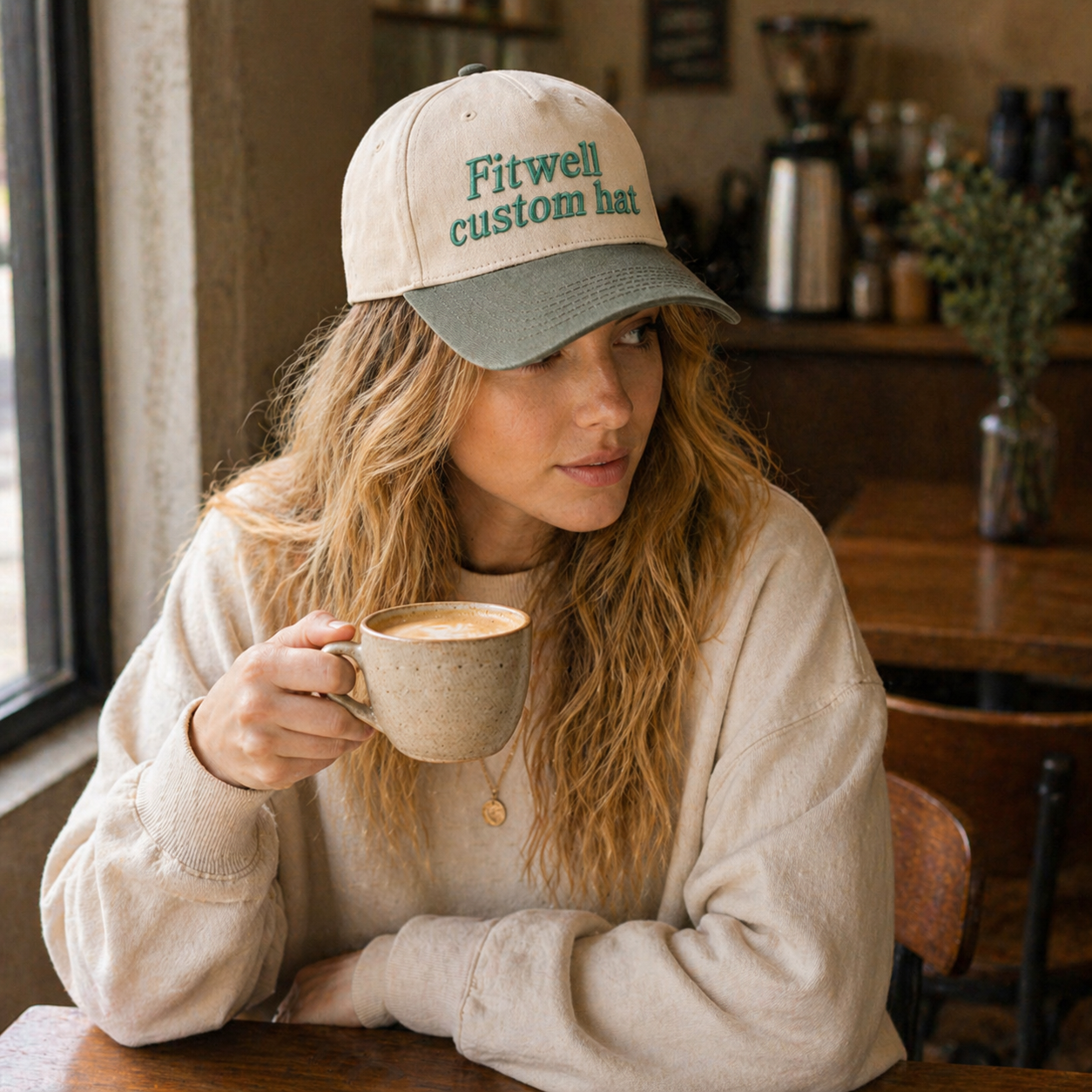 Monday Morning Quarterback Two-Tone 5 Panel Cotton Twill Baseball Cap