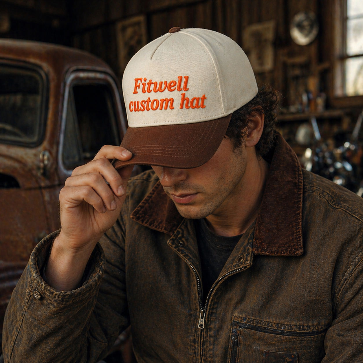 Let It Be Known Embroidered Two Tone Baseball Cap Retro Cotton Hat