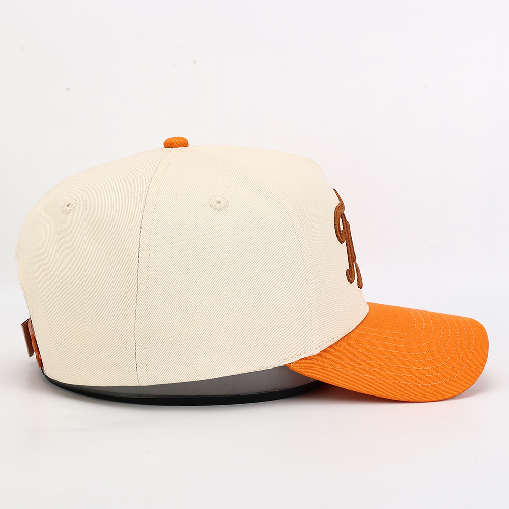 Texas Embroidered Two Tone Cotton Twill Baseball Cap