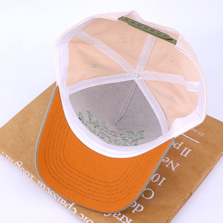 Monday Morning Quarterback Two-Tone 5 Panel Cotton Twill Baseball Cap