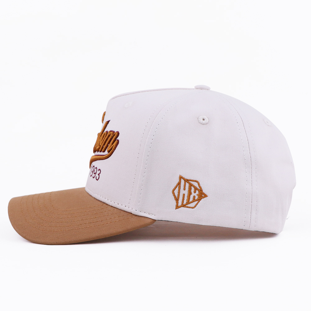 Two Tone 3D Embroidered Script 1993 Cotton Twill Baseball Cap