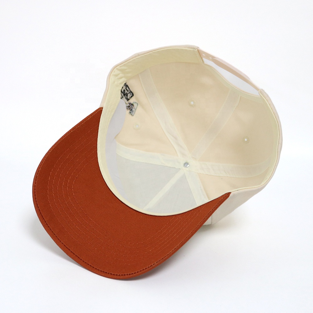 Skiztek Two Tone Cotton Twill Baseball Cap with Graffiti Style Embroidery
