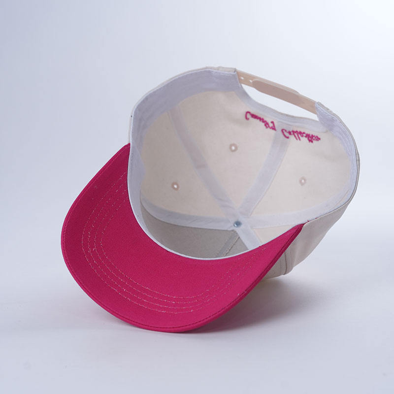 Redneck Rodeo Pink Brim Embroidered Baseball Cap