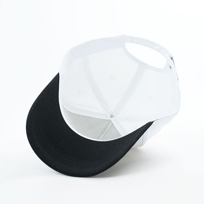 Mirelle Club Black Brim Embroidered Baseball Cap