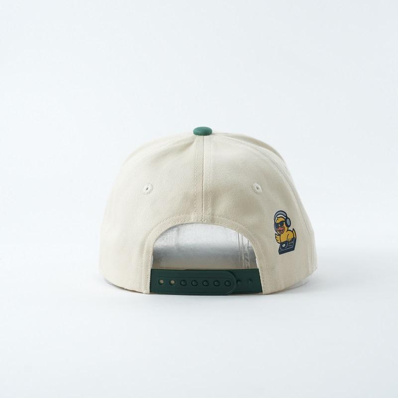Quack Circle 3D Embroidered Two-Tone Baseball Cap